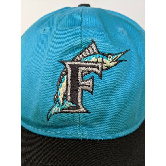 Vintage 90's Florida Marlins Hat Cap Baseball MLB Twins Enterprise Snapback - Picture 3 of 10